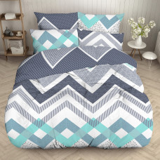 Двоспальний комплект постільної білизни Home Line "Зіг-Заги" 168380