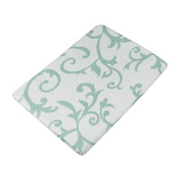 Підковдра бязева Home Line "Вензель" (зелений) 145х215см 165099