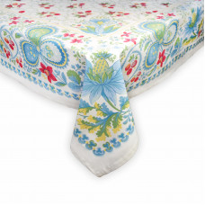 Скатертина "Ягідки" (біла) 190х280см 135086