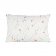 Наволочка бязева Home Line "Волошки бежеві на білому" 50х70см 165382