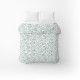 Підковдра бязева Home Line "Вензель" (зелений) 145х215см 165099