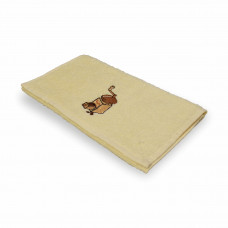 Рушник махровий кухонний Home Line з вишивкою (кремовий) 30х50см 116948