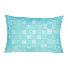 Наволочка бязева Home Line "Клітинка" (бірюзовий) 50х70см 163836