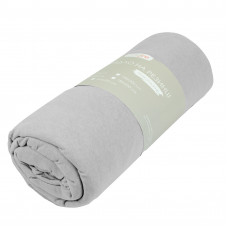 Простирадло трикотажне на резинці Home Line (світло-сірий) 180х200см 159689