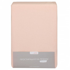 Простирадло махрове на резинці Home Line (персикове) 180х200х20см 155235