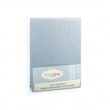 Простирадло махрове на резинці Home Line (блакитне) 200х200см 113838