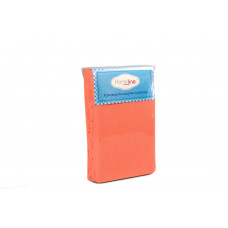 Простирадло махрове на резинці Home Line (коралове) 90х200см 110448