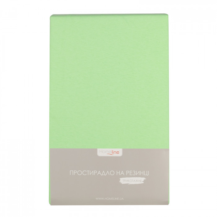 Простирадло трикотажне на резинці Home Line (салатовий) 200х200см 162602