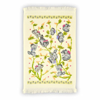 Рушник велюровий кухонний Akipek "Грайливі кошенята" 40х60см 129331